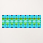 Lavender Crocus x GL Ikat 5 Yogamat (Achterkant (horizontaal))