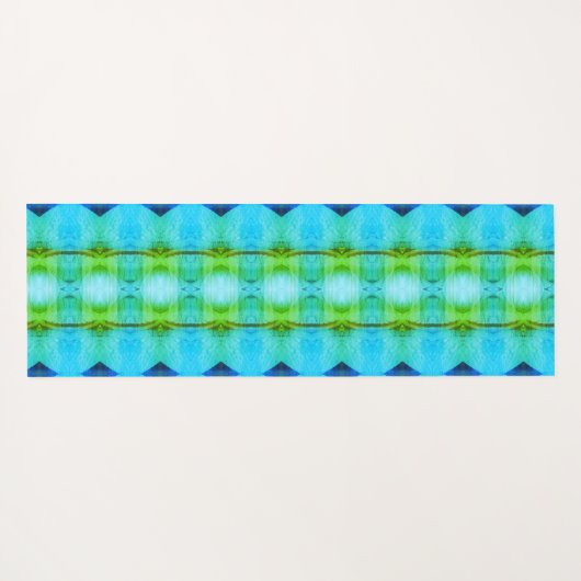 Lavender Crocus x GL Ikat 5 Yogamat (Achterkant (horizontaal))