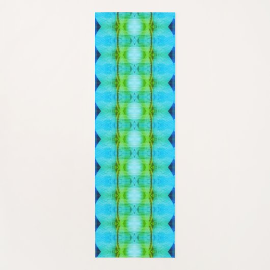 Lavender Crocus x GL Ikat 5 Yogamat (Voorkant)