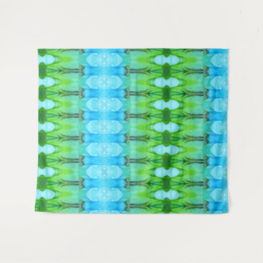 Lavender Crocus X GL Ikat Wandkleed (Voorkant (horizontaal))