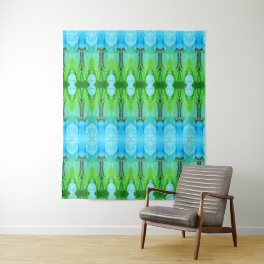 Lavender Crocus X GL Ikat Wandkleed (In situ)