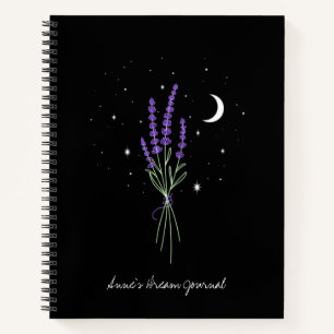 Lavender Custom Dream Journal-Notitieboek Notitieboek