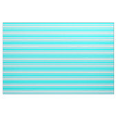 Lavender & Cyaan Striped/Lined Pattern Stof (Fat Quarter)