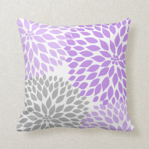Lavender Dahlia floral home decor Kussen