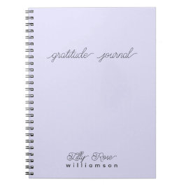 Lavender Dankbaarheid Journaal, Schattigee Script  Notitieboek