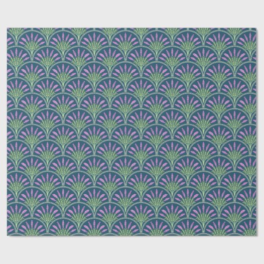 Lavender - Dark Background Cadeaupapier (Vlak)