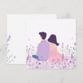Lavender Daydream Kaart (Voorkant / Achterkant)