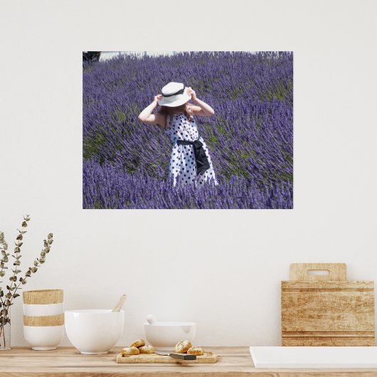 Lavender Days Poster (Keuken)