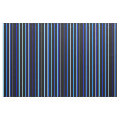 Lavender, Deep Sky Blue, Blue & Black Pattern Stof (Fat Quarter)