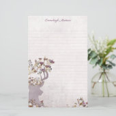 Lavender Deer Dreamweaver Boho Chic Monogram (Staand voorkant)