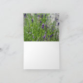 Lavender Delight Bedankkaart (Binnen)