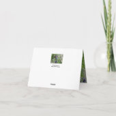 Lavender Delight Bedankkaart (Achterkant)