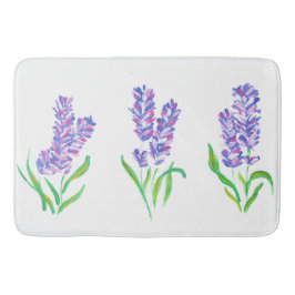 Lavender Design Bath Mat