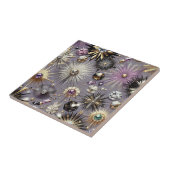 Lavender Diamond Mid Century Modern  Tegeltje (Zijkant)
