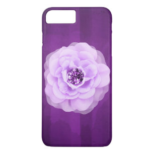 Lavender Diamond Roos Paars Grunge Case-Mate iPhone Case