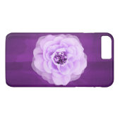 Lavender Diamond Roos Paars Grunge Case-Mate iPhone Case (Achterkant (Horizontaal))