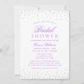 Lavender Diamonds Modern Luxury Vrijgezellenfeest Kaart (Voorkant)