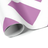 Lavender Diamonds op White Cadeaupapier (Rol Hoek)