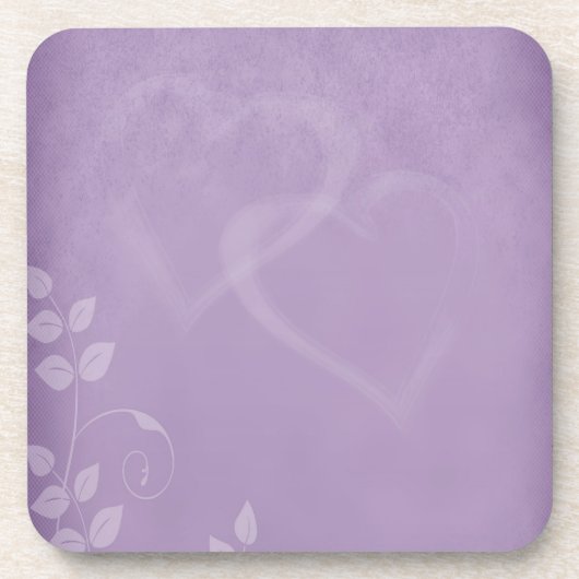 Lavender drankjes onderzetter (Voorkant)