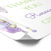 Lavender Dream Catcher Tribal Boho Sign Poster (Hoek)