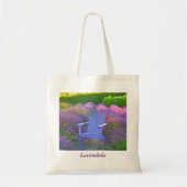 Lavender Dreams canvas tas (Voorkant)