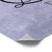 Lavender Drip Quinceanera | Paarse ijsvormer Poster (Hoek)