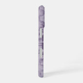 Lavender Eiffel Tower iPhone Case 16 Hoesje (Rechterkant)