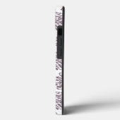 Lavender Elegant Damask Case-Mate iPhone Case (Achterkant / Links)