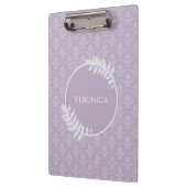 Lavender Elegant Damask-klembord Klembord (Links)