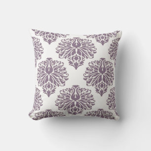 Lavender Elegant Damask Kussen