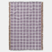 Lavender Elegant Lattice bij Emporiomoffa Deken (Voorkant Verticaal)