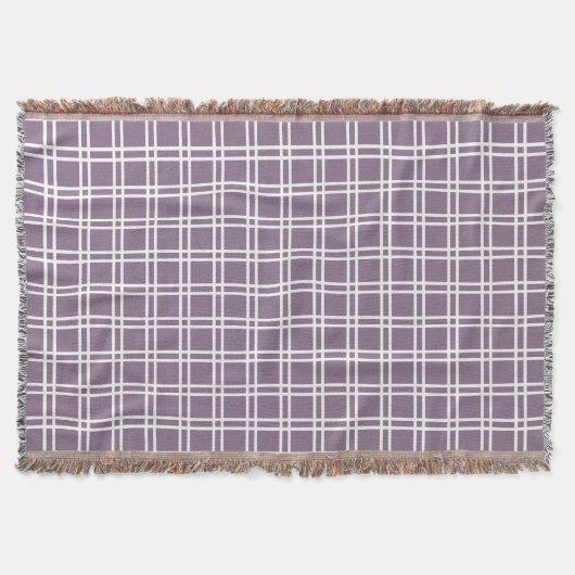 Lavender Elegant Lattice bij Emporiomoffa Deken (Voorkant)