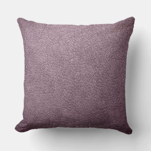 Lavender Elegant Leather Kijk uit Kussen