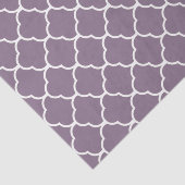 Lavender Elegant Moroccan Design Tissuepapier (Detail)