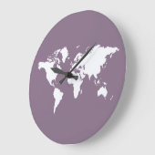 Lavender Elegant World Grote Klok (Hoek)