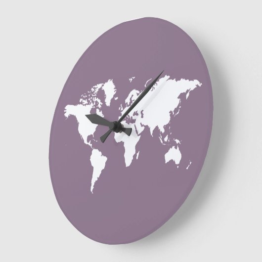 Lavender Elegant World Grote Klok (Hoek)