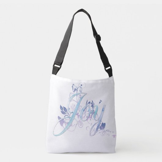 Lavender en Blue Joy Crossbody Tas (Voorkant)