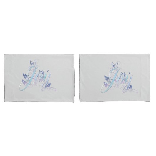 Lavender en Blue Joy Kussensloop (Voorkant-Set)