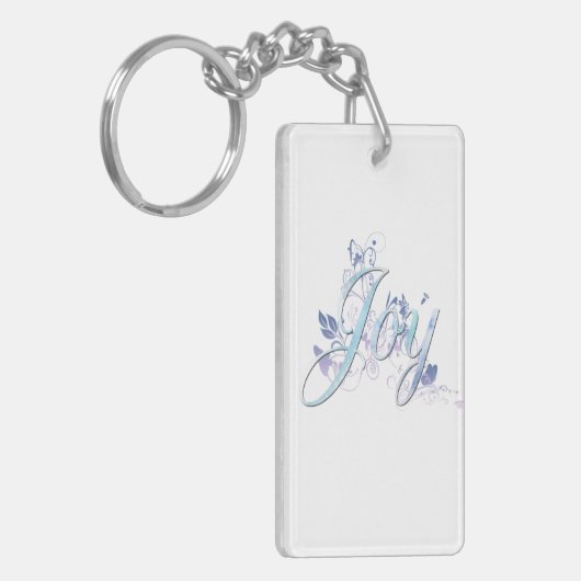 Lavender en Blue Joy Sleutelhanger (Voorkant Links)