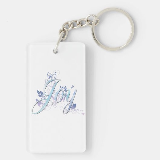 Lavender en Blue Joy Sleutelhanger (achterkant)