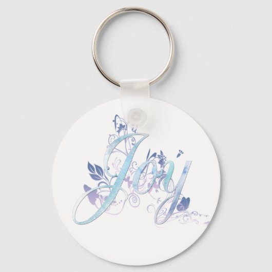 Lavender en Blue Joy Sleutelhanger (Voorkant)