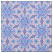 Lavender en Blue Kaleidoscope Fabric Stof (Swatch)