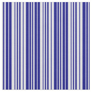 Lavender en Blue Striped/Lined Pattern Stof