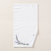 Lavender en Eucalyptus Bad Handdoek (Handdoek)