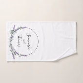 Lavender en Eucalyptus Bad Handdoek (Handdoek)