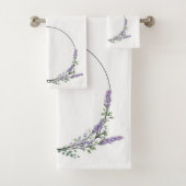 Lavender en Eucalyptus Bad Handdoek (Insitu)