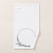 Lavender en Eucalyptus Bad Handdoek (Handdoek)