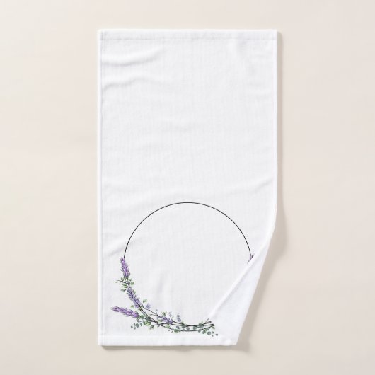 Lavender en Eucalyptus Bad Handdoek (Handdoek)