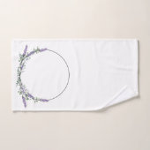 Lavender en Eucalyptus Bad Handdoek (Handdoek)