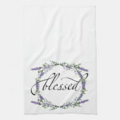 Lavender en Eucalyptus Blessed Theedoek (Verticaal)